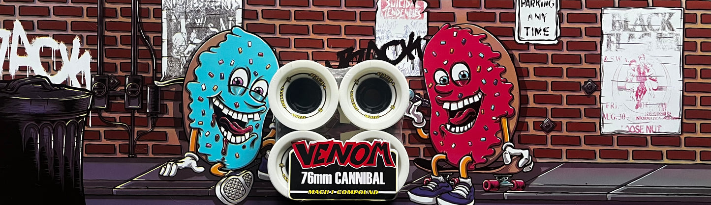VENOM MACH 1 CANNIBAL 76MM - 74A Downhill Wheels