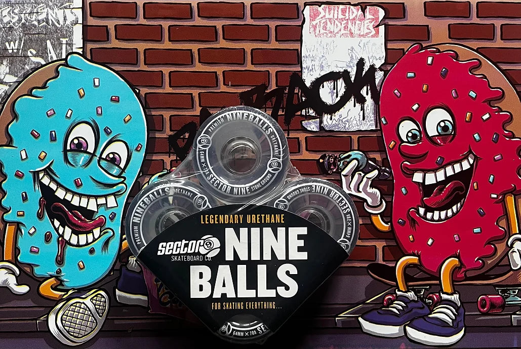 Sector 9 9Ball 64mm 78a Clear/Smoke