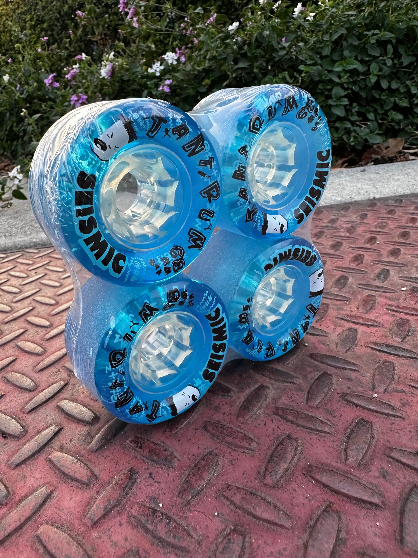 Seismic Tantrums 68x43mm 81a Clear Blue