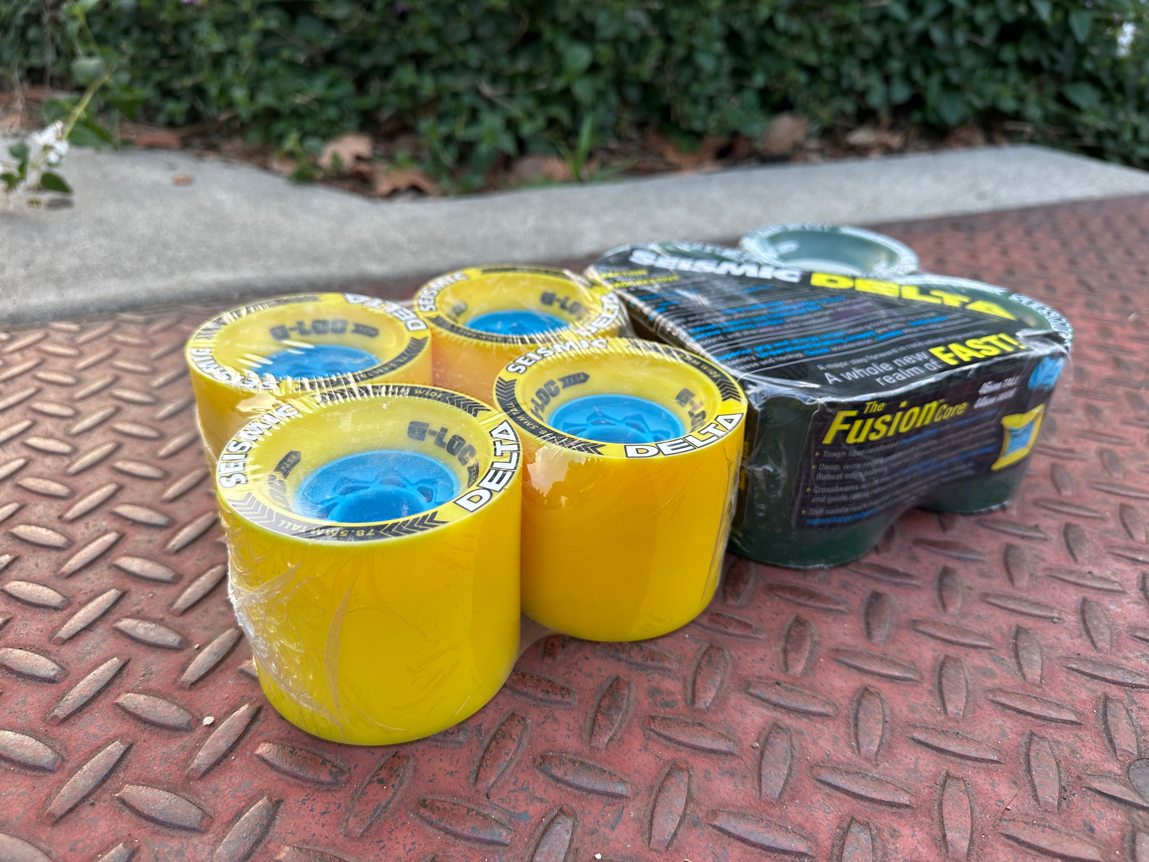 Seismic Delta - G Lock Wheels 78.5 x 68mm – Earthwing Skate